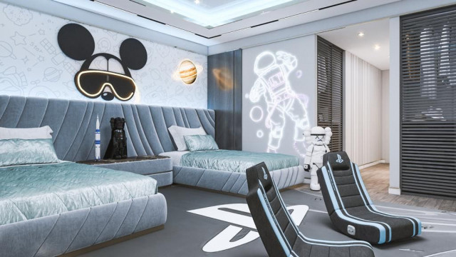 Luxury boys bedroom
