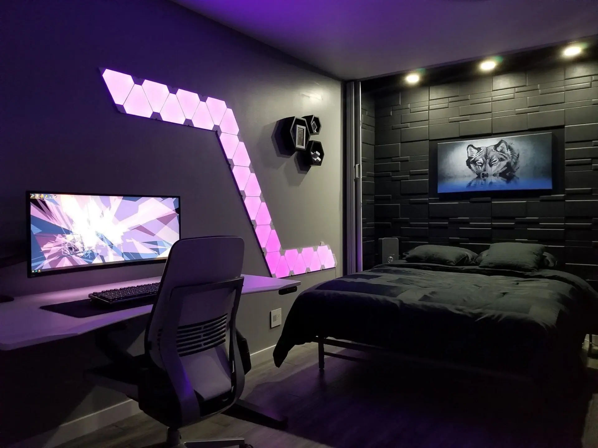 Boys' gaming bedroom