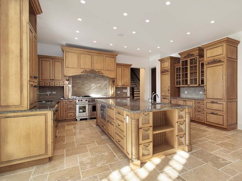 کابینت روکش چوب