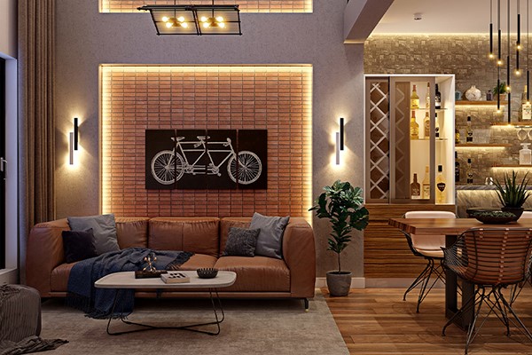 طراحی دیوار کلاسیک