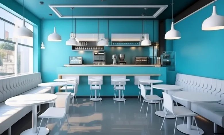 اجرا و طراحی دکوراسیون کافی شاپ کوچک و مدرن 11 دکوراسیون کافیشاپ لاکچری و مدرن