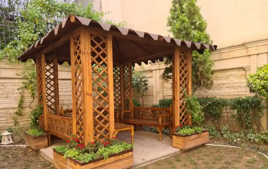 ساخت آلاچیق سنتی