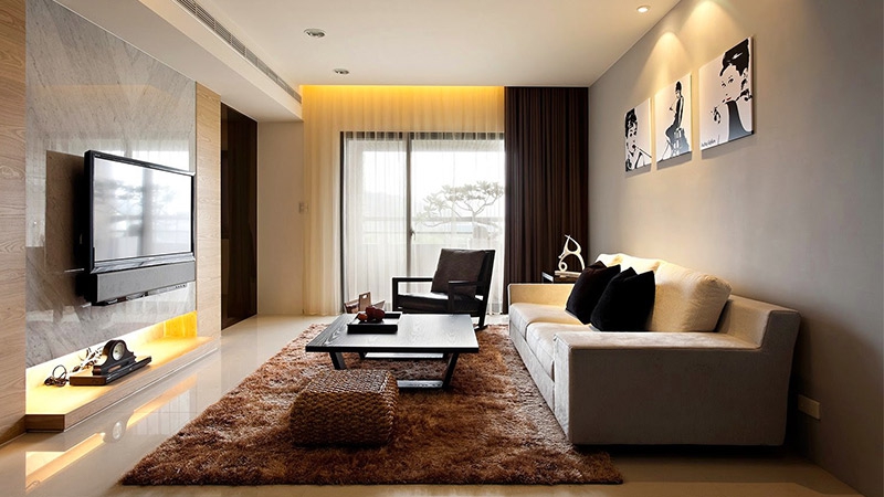 نمونه طراحی دکوراسیون مینیمال