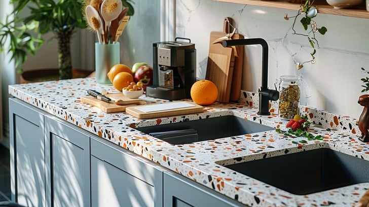 modern kitchen setup stockcake