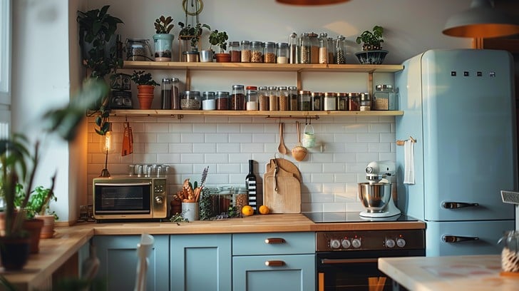 stylish kitchen interior stockcake 1